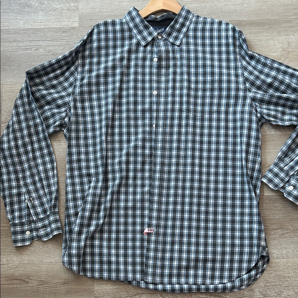 🎉CLEARANCE Nike new  Grayers Men's Black and White Checkered Shirt xxl